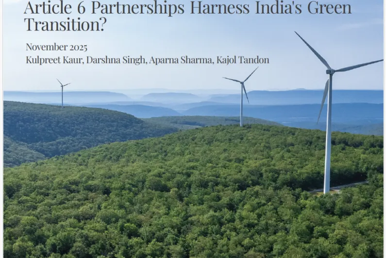 Event report on IETA and CEEW's high-level dialogue on Article 6 and India’s low-carbon transition published