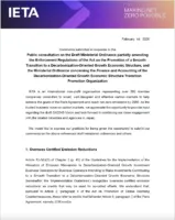 IETA Japan WG Submission to the GX-ETS Consultation